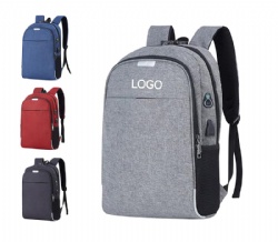 Business Anti Theft Slim Laptops Backpack with USB Charging Port